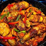 Attiéké au poulet